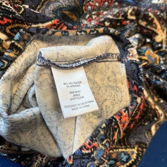 Patterned Corduroy Overall Dress - Picture 6 of 8